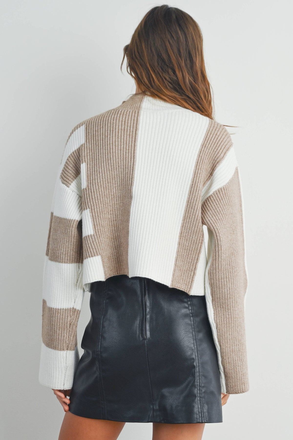 Mock Turtleneck Sweater